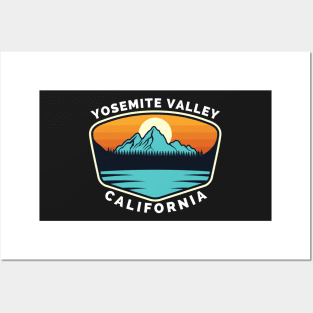 Yosemite Valley Ski Snowboard Mountain California Yosemite - Yosemite Valley California - Travel Posters and Art